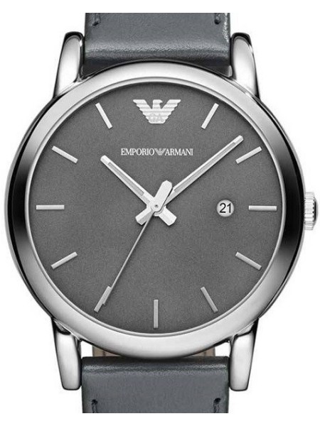 Emporio Armani AR1730 men's watch, real leather strap