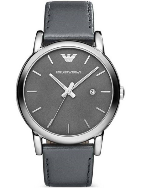 Emporio Armani AR1730 men's watch, real leather strap