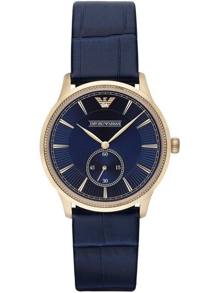 Emporio Armani AR1848 men's watch, real leather strap