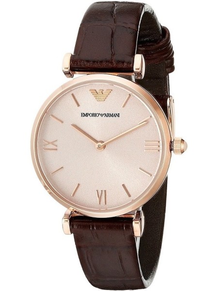 Emporio Armani AR1911 Γυναικείο ρολόι, real leather λουρί