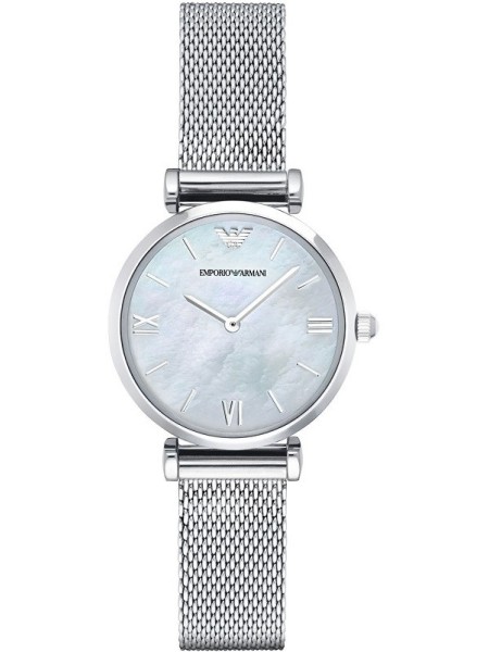 Emporio Armani AR1955 Relógio para mulher, pulseira de acero inoxidable