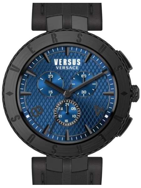 Versus by Versace S76120017 montre pour homme, cuir véritable sangle