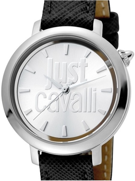 Just Cavalli JC1L007L0015 damklocka, äkta läder armband