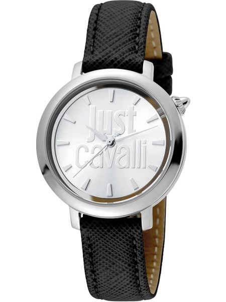 Just Cavalli JC1L007L0015 ladies' watch, real leather strap