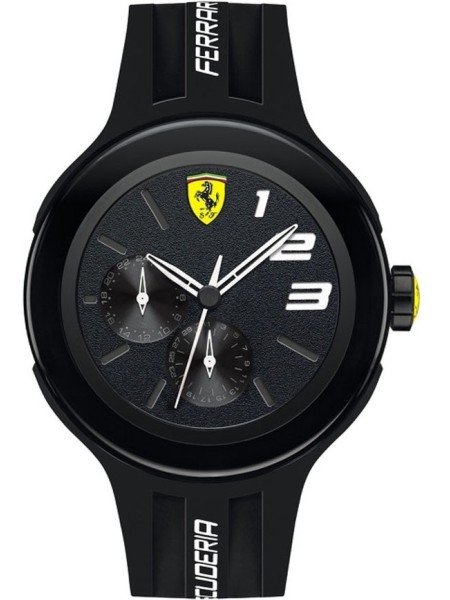 Ferrari F-0830225 herenhorloge, siliconen bandje