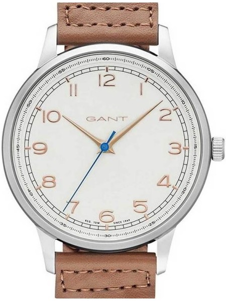 Gant GT025004 herrklocka, äkta läder armband