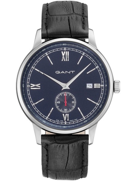 Gant GT023004 herrklocka, äkta läder armband