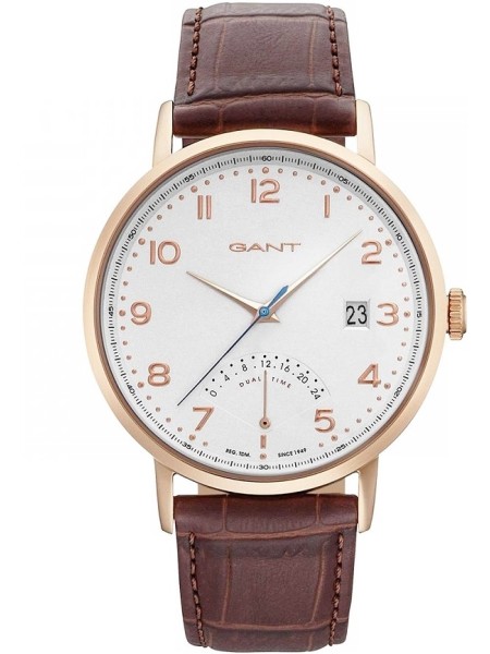 Gant GT022003 herrklocka, äkta läder armband