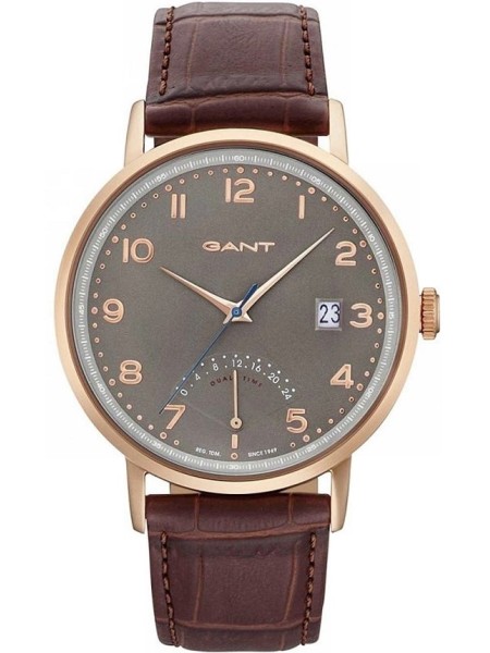 Gant GT022004 herrklocka, äkta läder armband