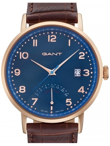 Gant GT022006 herrklocka, äkta läder armband