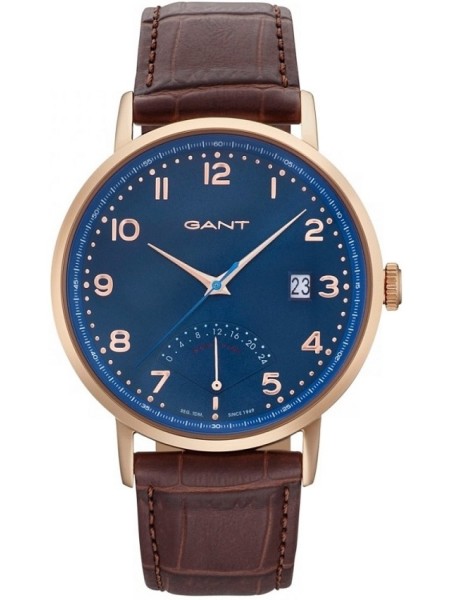 Gant GT022006 herrklocka, äkta läder armband