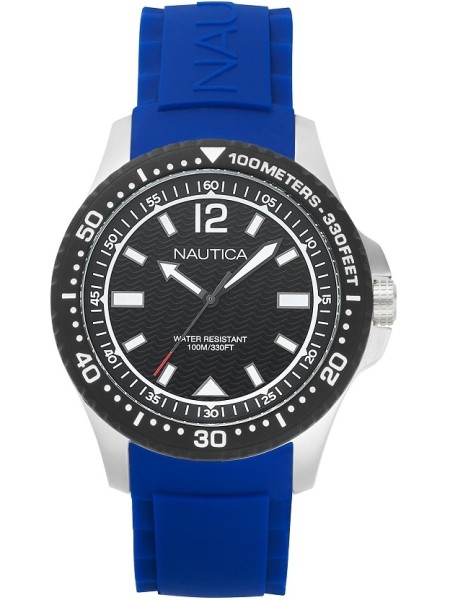 Nautica NAPMAU002 men's watch, silicone strap