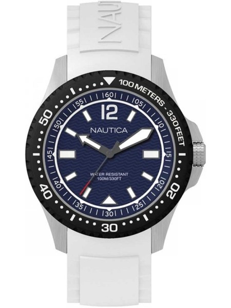 Nautica NAPMAU004 men's watch, silicone strap