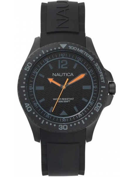 Nautica NAPMAU008 men's watch, silicone strap