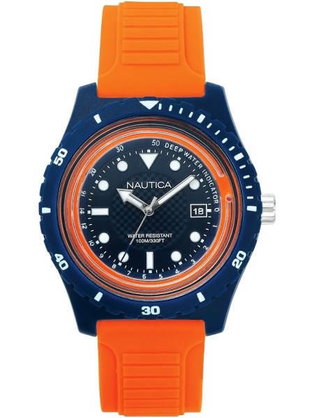 Nautica NAPIBZ004 men's watch, silicone strap