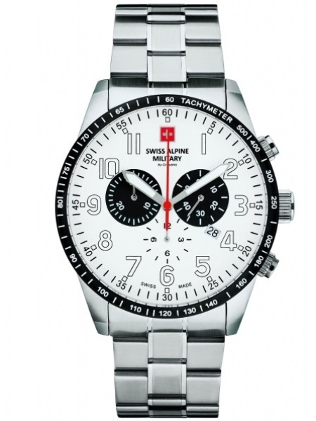 Swiss Alpine Military Chrono SAM7082.9133 men's watch, stainless steel strap