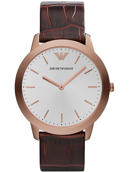 Emporio Armani AR1743 men's watch, real leather strap
