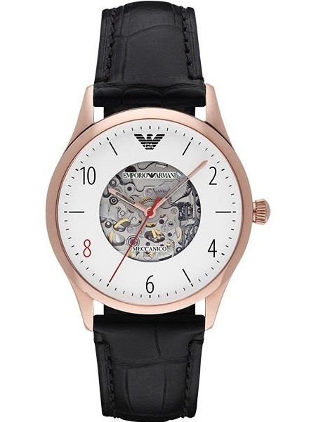 Emporio Armani AR1924 men's watch, real leather strap