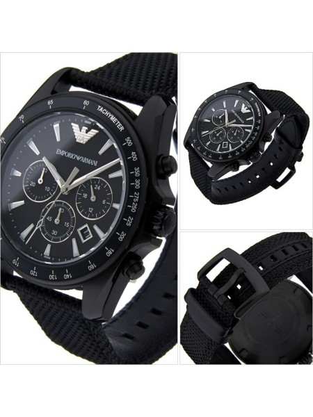 Emporio Armani AR6131 men's watch, textile strap