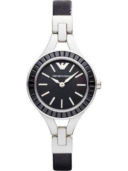 Emporio Armani AR7331 γυναικείο ρολόι, με λουράκι real leather