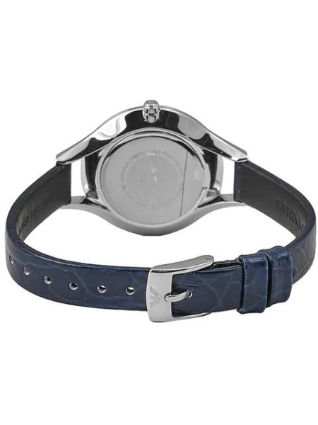 Emporio Armani AR11090 Relógio para mulher, pulseira de cuero real