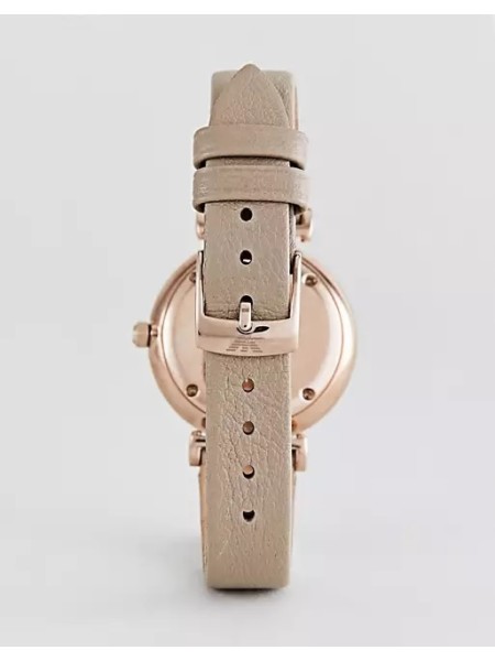 Emporio Armani AR11111 sieviešu pulkstenis, real leather siksna
