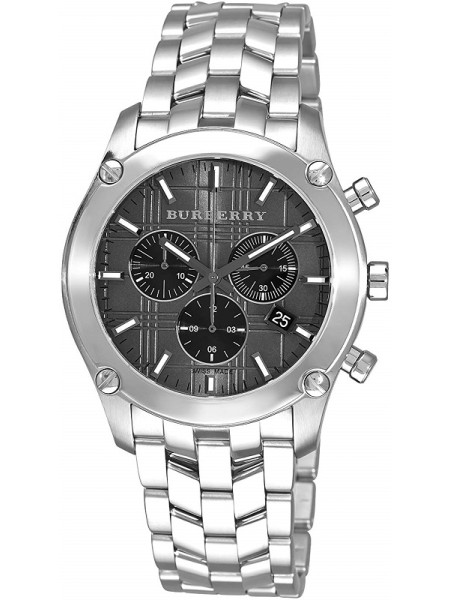 Burberry BU1850 men's watch, stainless steel strap