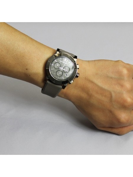 Burberry BU2302 men's watch, caoutchouc strap