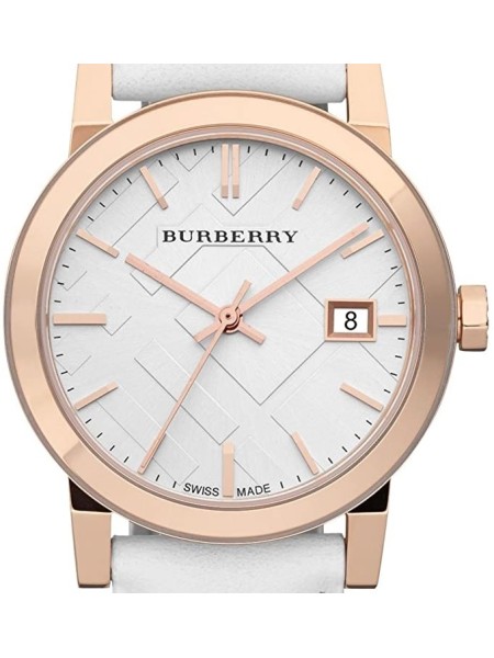 Burberry BU9108 ladies' watch, real leather strap