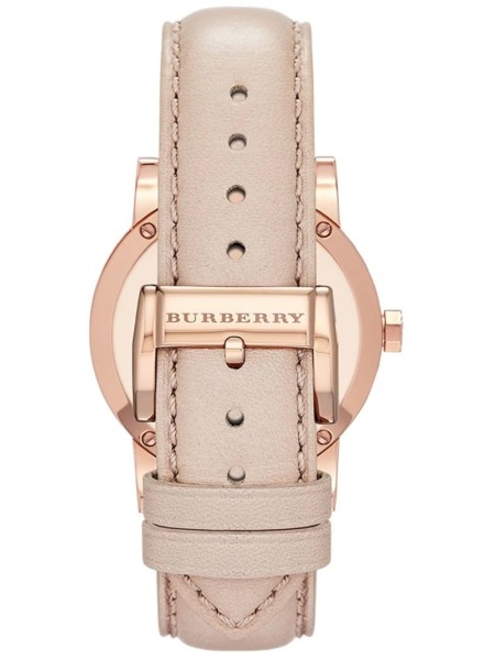 Burberry BU9109 ladies' watch, real leather strap