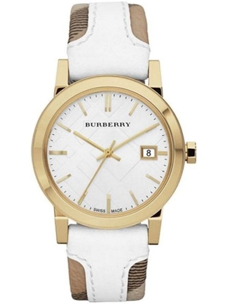 Burberry BU9110 ladies' watch, real leather / textile strap | DIALANDO®  Ireland