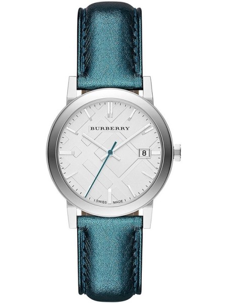 Burberry BU9120 ladies' watch, real leather strap