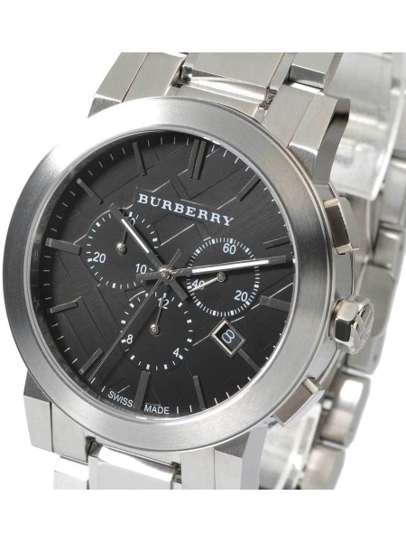 Burberry BU9351 Reloj para hombre, correa de acero inoxidable