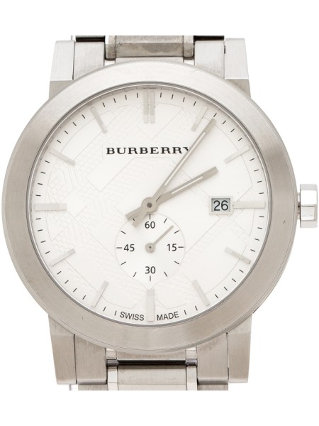 Burberry BU9900 herrklocka, rostfritt stål armband