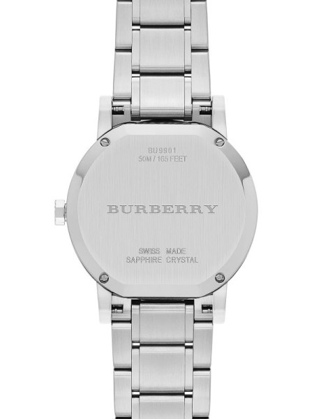 Burberry BU9901 montre pour homme, acier inoxydable sangle