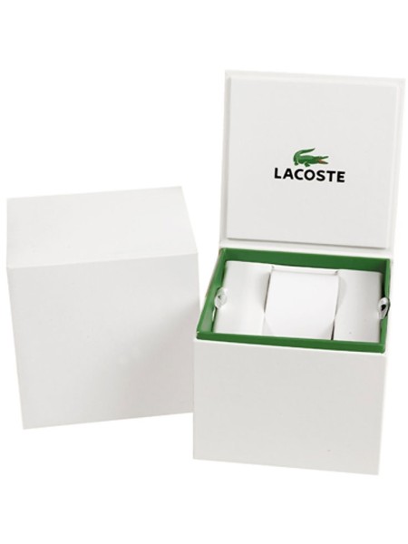 Lacoste 2010945 men's watch, real leather / nylon strap