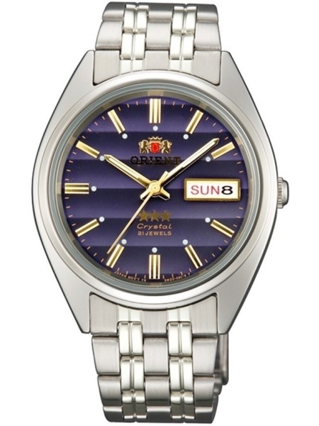 Orient 3 Star Automatic FAB0000DD9 montre pour homme, acier inoxydable sangle