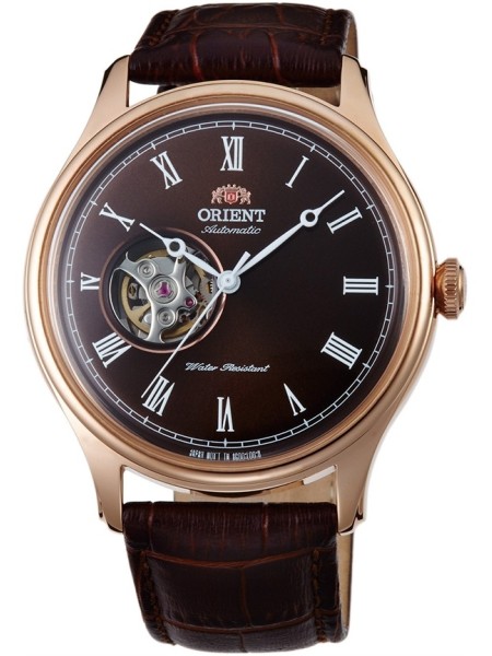 Orient Automatik FAG00001T0 men's watch, real leather strap