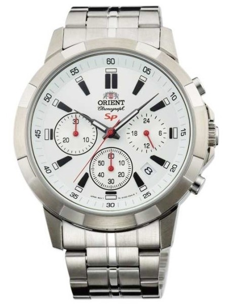 Orient Chronograph FKV00004W0 men's watch, stainless steel strap