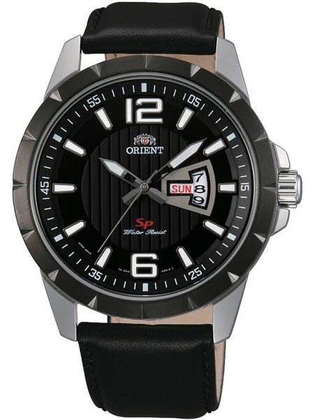 Orient FUG1X002B9 men's watch, cuir véritable strap