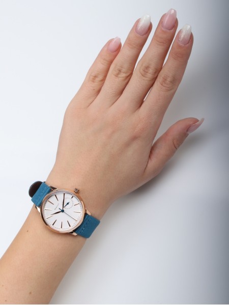 Gant Stanford GT049002 Γυναικείο ρολόι, real leather / nylon λουρί