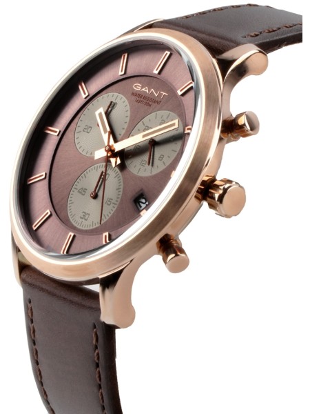 Gant GTAD00201299I montre pour homme, cuir véritable sangle