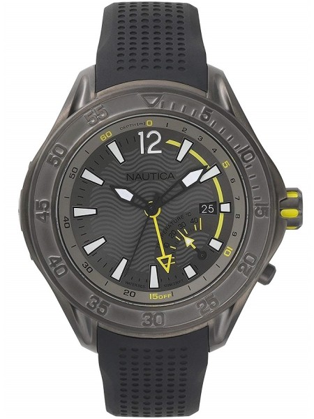 Nautica NAPBRW003 men's watch, silicone strap