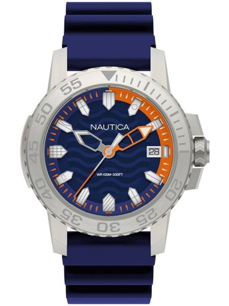 Nautica NAPKYW001 men's watch, silicone strap