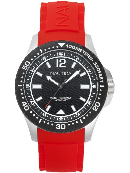 Nautica NAPMAU003 men's watch, silicone strap