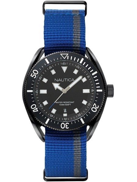 Nautica NAPPRF002 men's watch, nylon strap