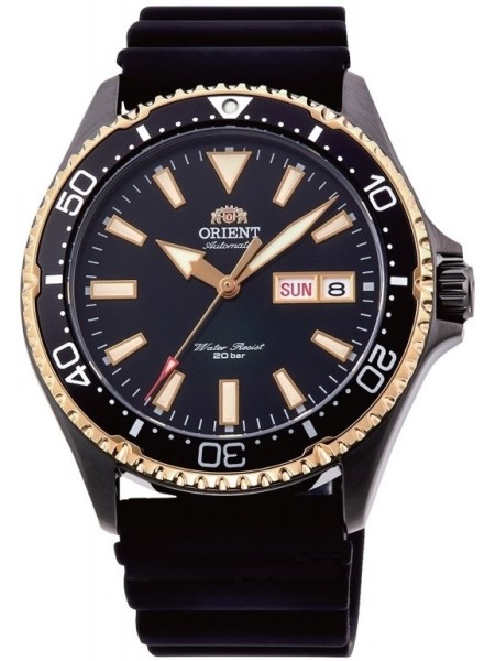 Orient Mako III Automatic RA-AA0005B19B montre pour homme, silicone / caoutchouc sangle