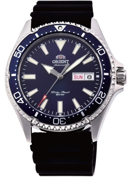 Orient Mako III Automatik RA-AA0006L19B men's watch, silicone / rubber strap
