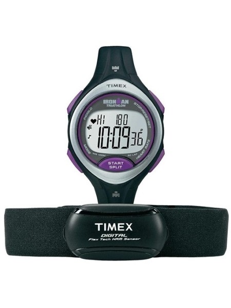 Timex T5K723H4 damklocka, plast armband