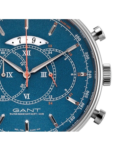 Gant WAD1090499I herrklocka, äkta läder armband